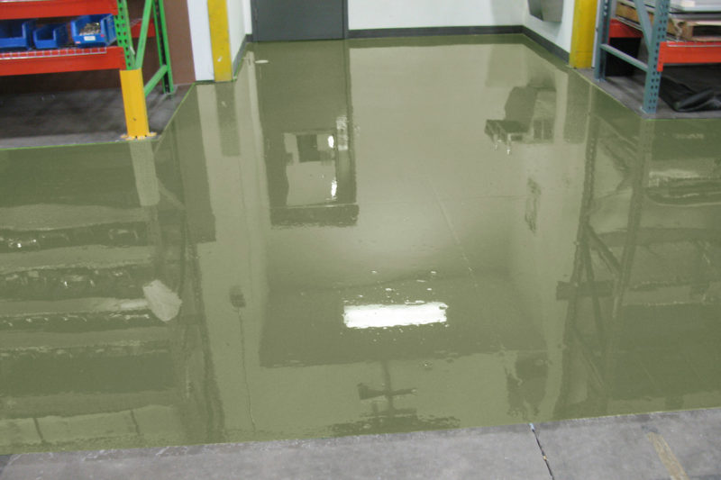 giessharz epoxidharz industrieboden epoxy industrial flooring ral7002 olivgrau epodex